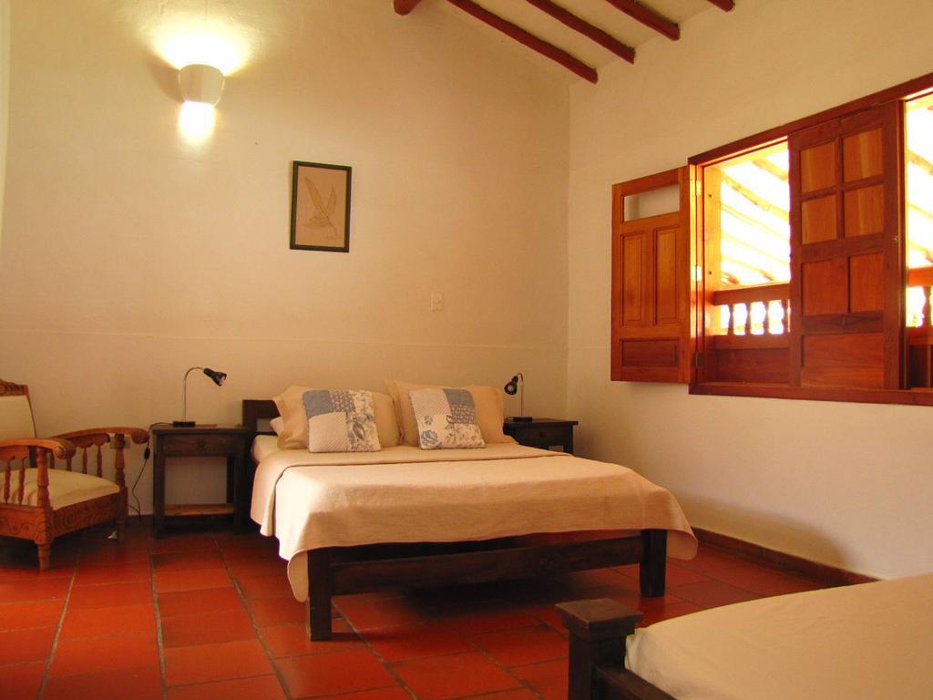 La Casa De Hercilia Boutique Barichara Quarto foto