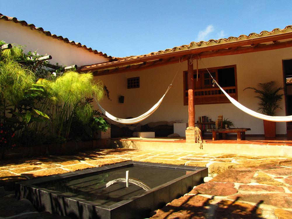 La Casa De Hercilia Boutique Barichara Exterior foto